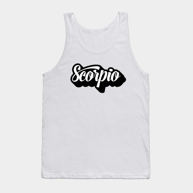 Scorpio Zodiac // Coins and Connections Tank Top by coinsandconnections